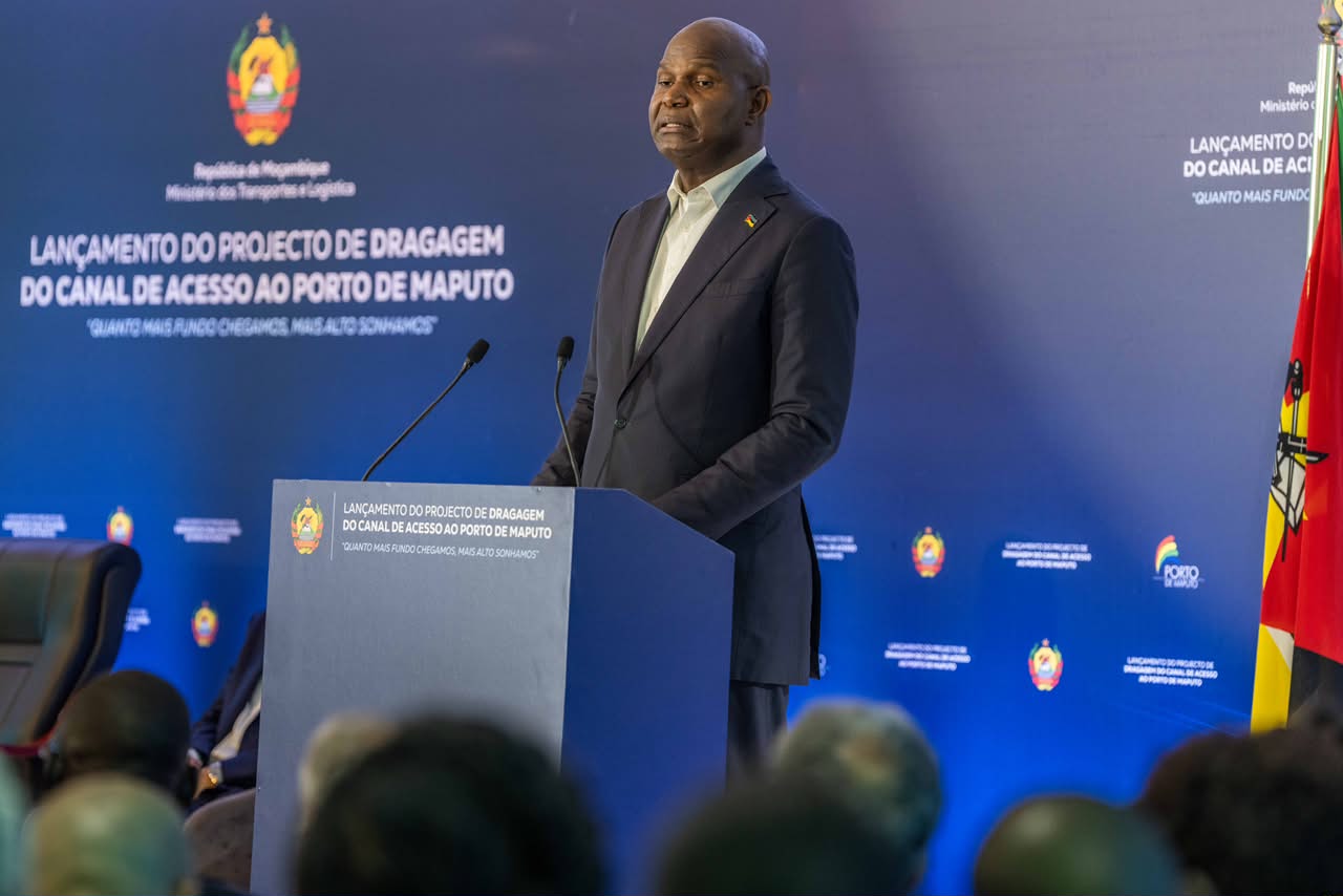 Presidente Chapo destaca impacto da dragagem do Porto de Maputo no comércio regional