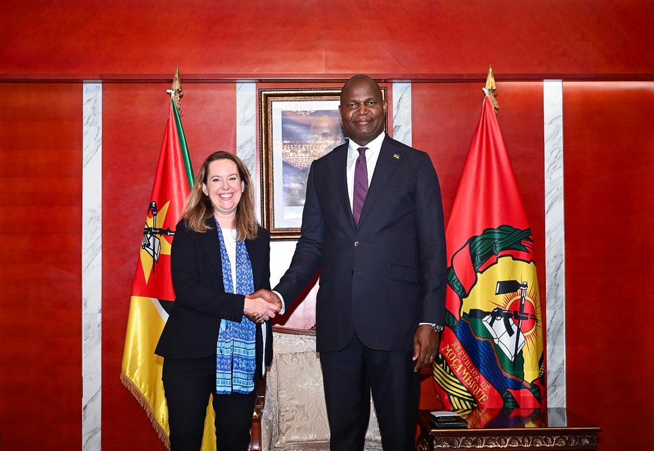 Presidente Chapo reforça cooperação com a OIM em audiência com Amy Pope