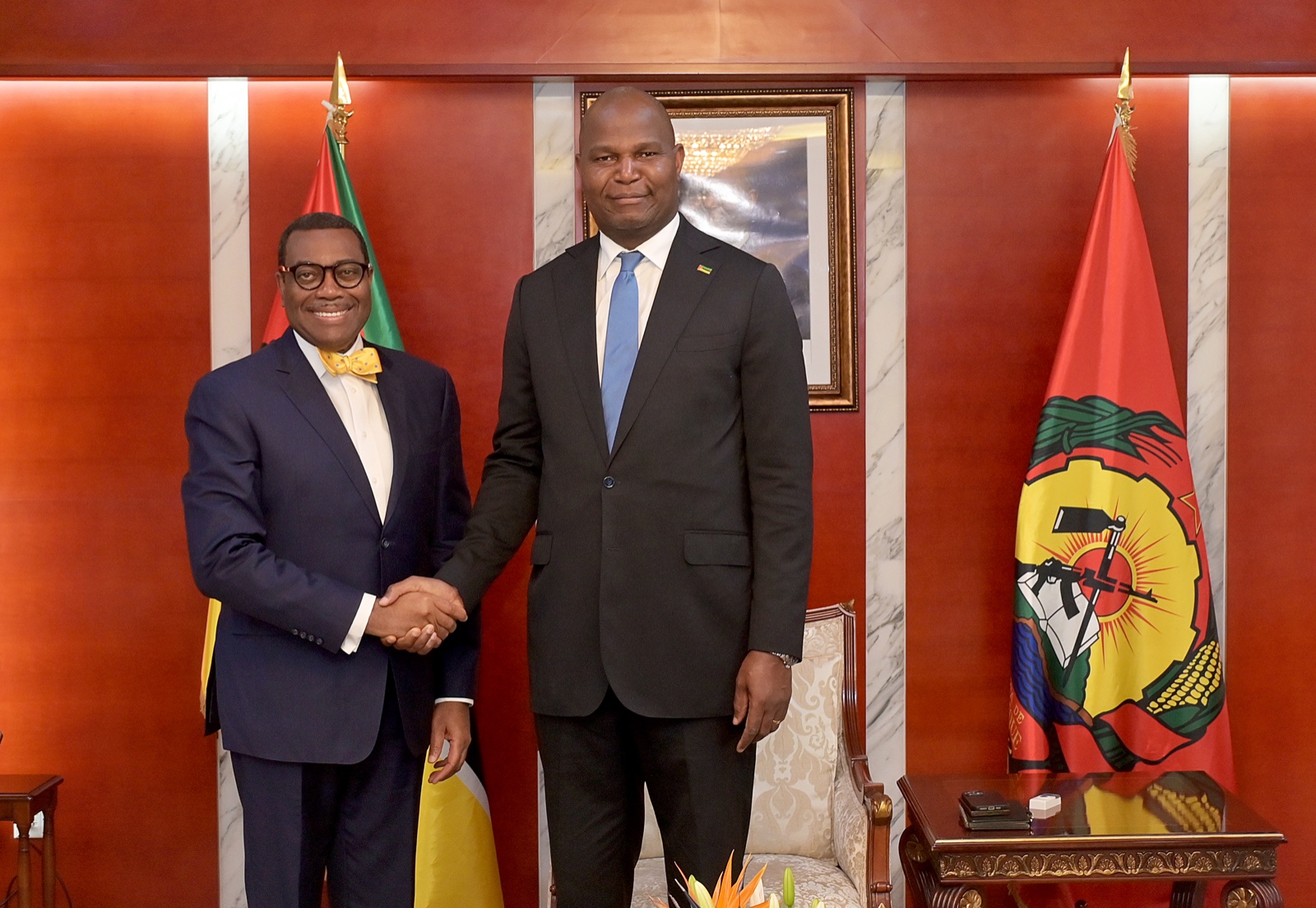 Chapo e Adesina Reforçam Parceria para Impulsionar o Desenvolvimento de Moçambique