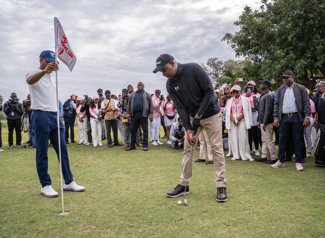 Presidente Chapo destaca turismo de golfe no Presidential Golf Day 2026
