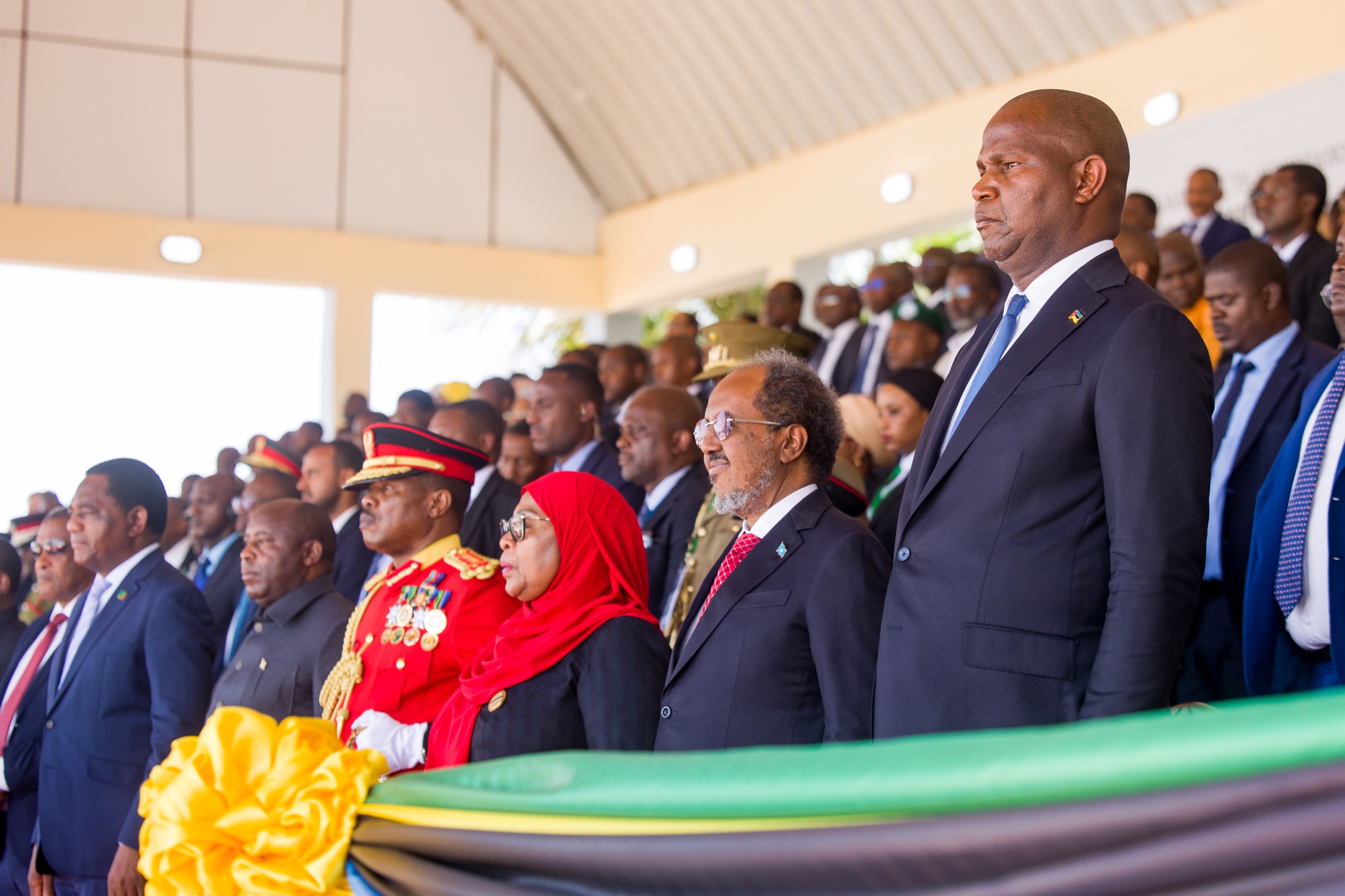 Presidente da República destaca amizade e cooperação entre Moçambique e Tanzânia em Dodoma.