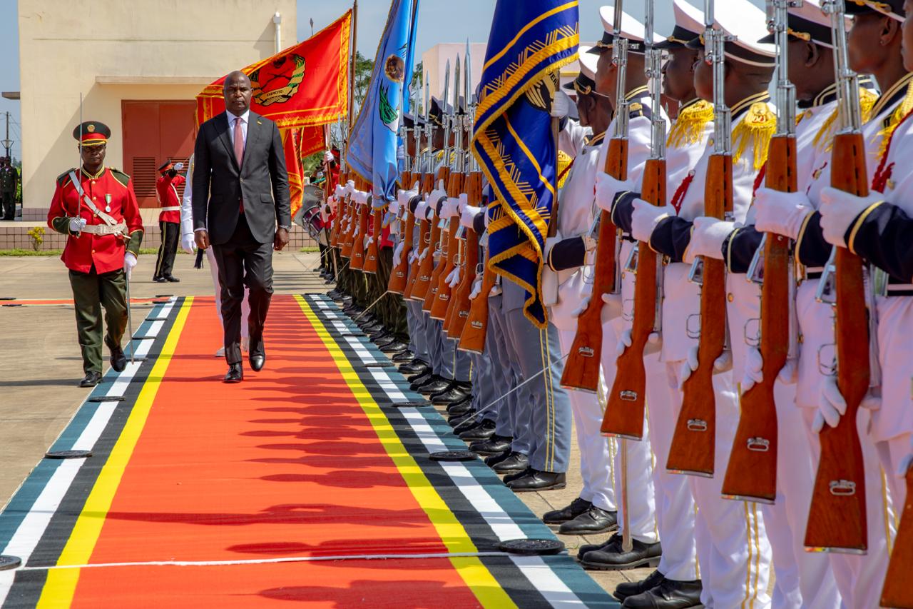 Cerimonial marca início da Visita de Estado do Presidente Chapo à China